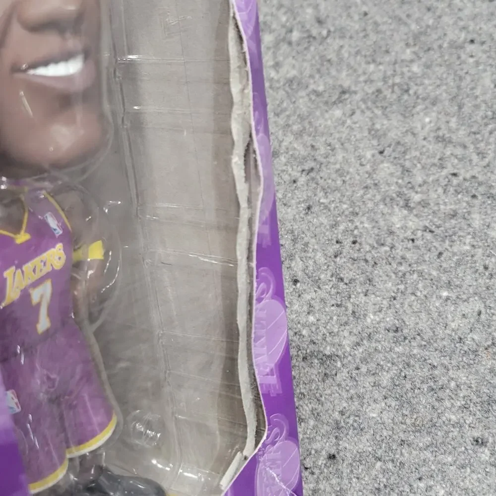 Vintage LA Lakers Bobblehead Lamar Odom #7 2005 Upper Deck Carls Jr Throwback